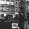 Pompa benzynowa na Rynku Głównym lata 30-te XX wieku